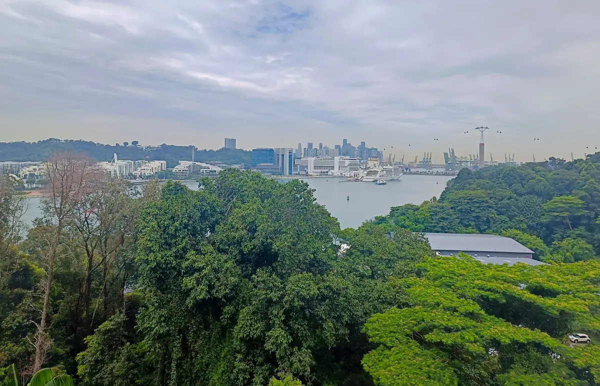View over Sentosa